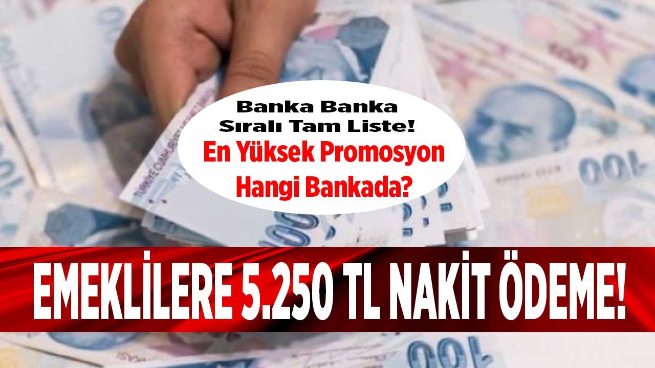 2022 Emekli Maaş Promosyonu Ne Kadar? Emekliye En Çok Promosyon Veren Bankalar Belli Oldu