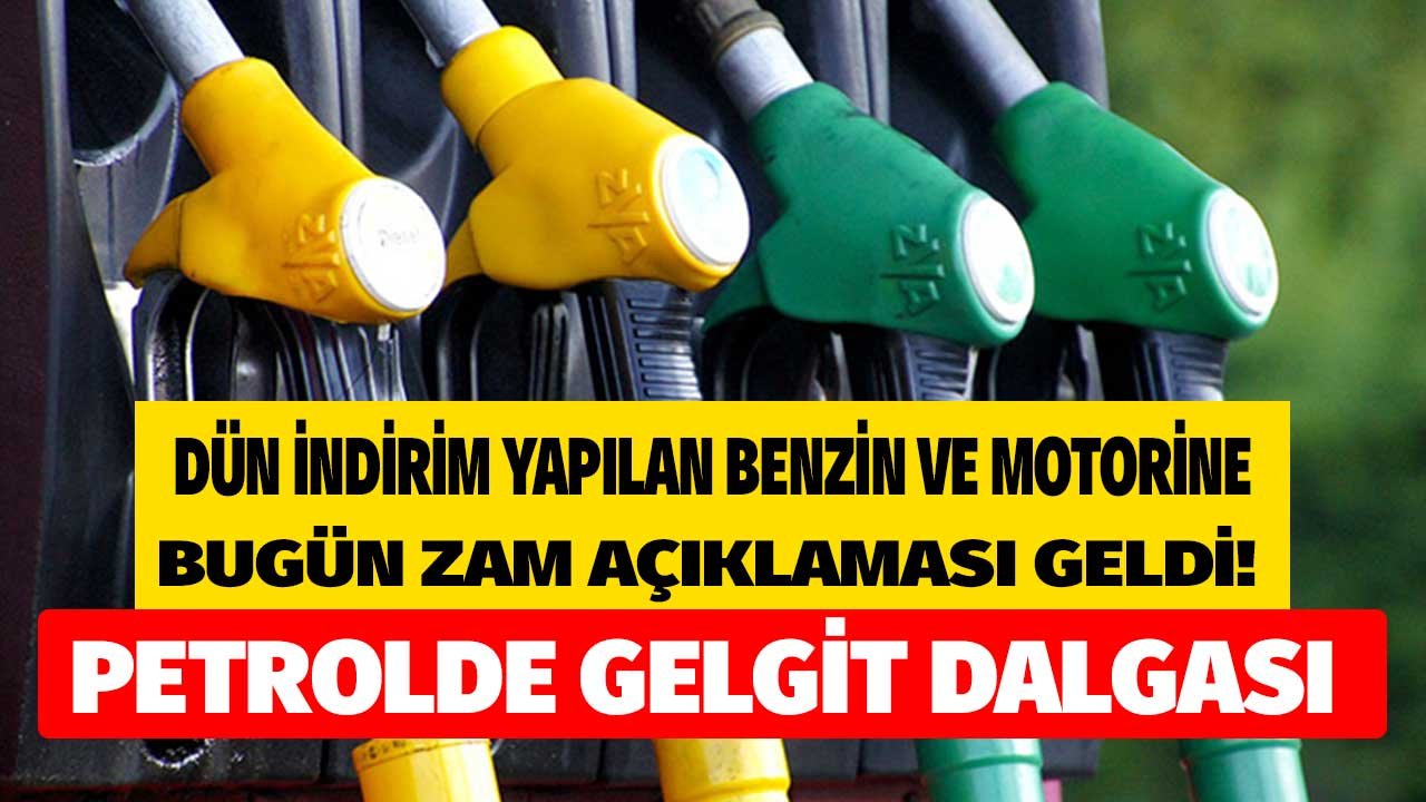 Dün İndirim Gelen Benzin ve Motorin Fiyatlarına Yeni Zam Beklentisi Açıklandı! Motorine, Benzine Zam Var Mı, Gelecek Mi?
