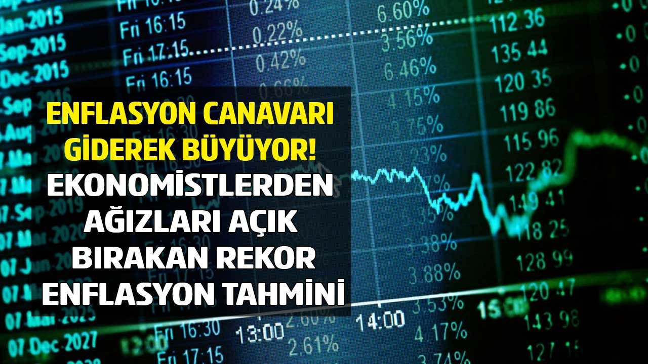 SON DAKİKA: Bloomberg HT Ekonomistlerin Şubat Ayı 3 Mart 2022 Enflasyon Beklentisi Anketi Tahmini Açıklandı!