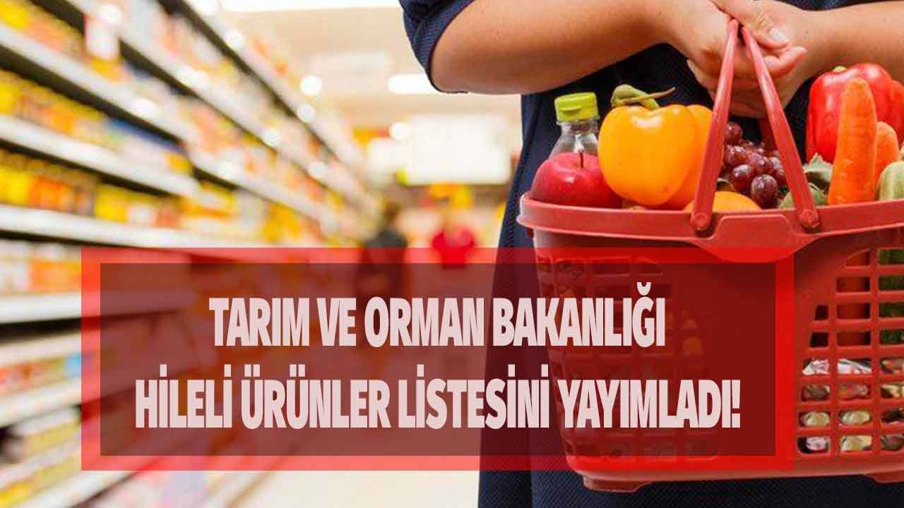 Bakanlık Gıdaya Hile Karıştıranları Fişledi! En Güvenilen Marka Bile Sınıfta Kaldı