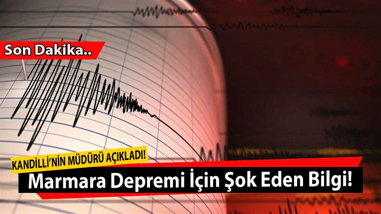 Kandilli Rasathanesi Müdüründen Şoke Eden Deprem Açıklaması: Marmara Depremi Ne Zaman, Kaç Şiddetinde Olacak?