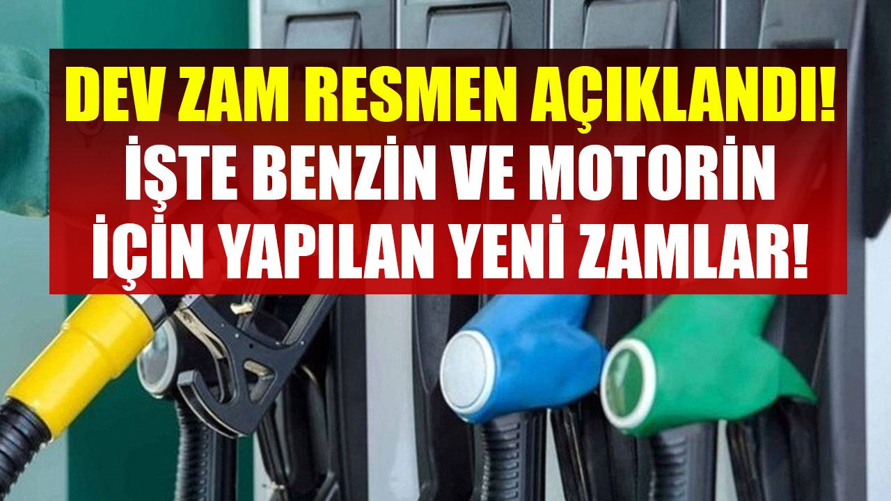 Çıldıran Petrol Fiyatlarının Ardından Dev Zam Resmen Açıklandı! EPGİS Benzin ve Motorin Zamlarını Duyurdu!