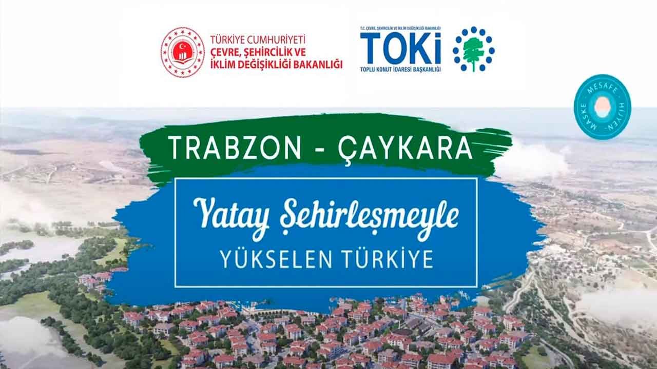 Trabzon Çaykara TOKİ Kura Sonuçları Açıklandı! 2+1 3+1 Konut İsim Listesi İlan Edildi