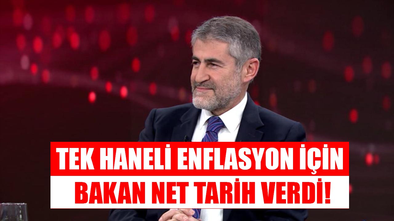 Hazine Ve Maliye Bakanı Nureddin Nebati Enflasyon Açıklaması Yapıp Tek Haneli Rakam İçin Tarih Verdi