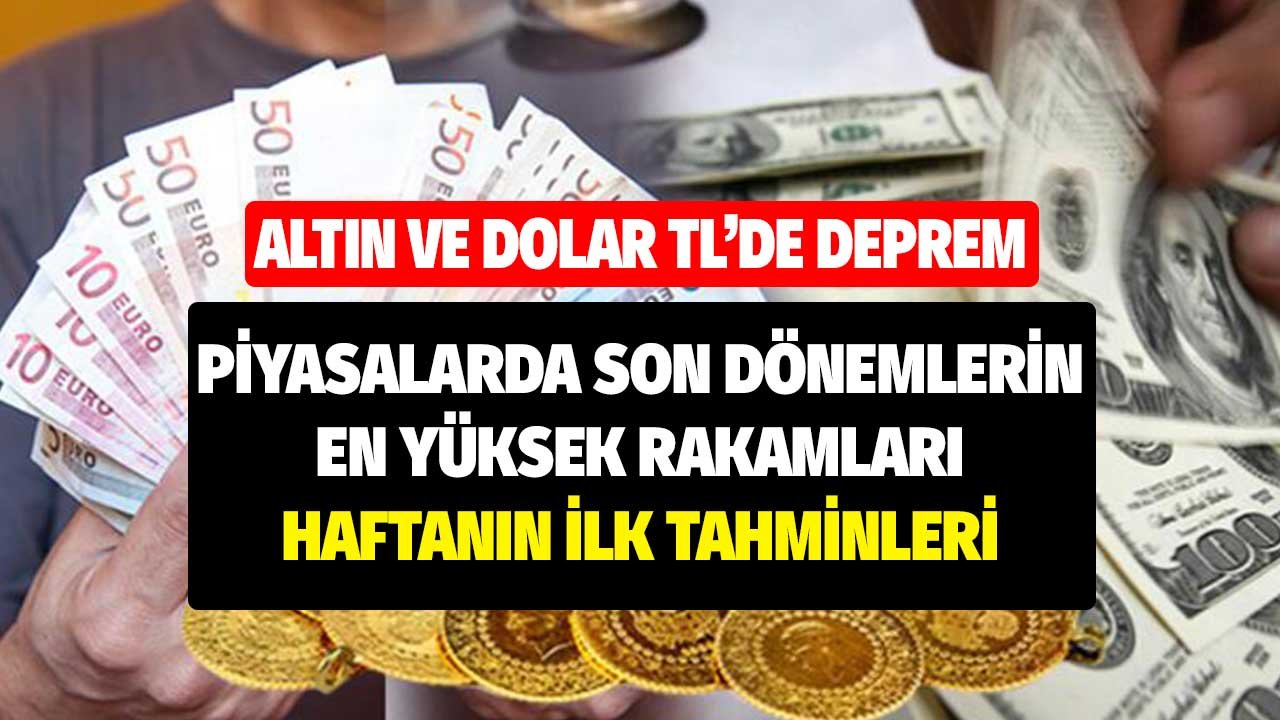 Altın ve Dolar Pazartesiye Yüksekten Girdi! Yükselme Devam Edecek Mi? Haftanın İlk Yorumları