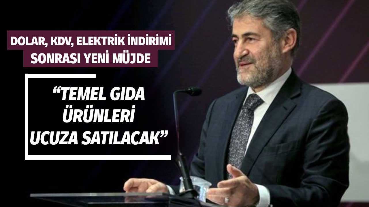 Maliye Bakanı Dolar, KDV, Elektrikte İndirim Sonrası Yeni Enflasyon Hamlesini Açıkladı! Temel Ürünler Ucuza Satılacak