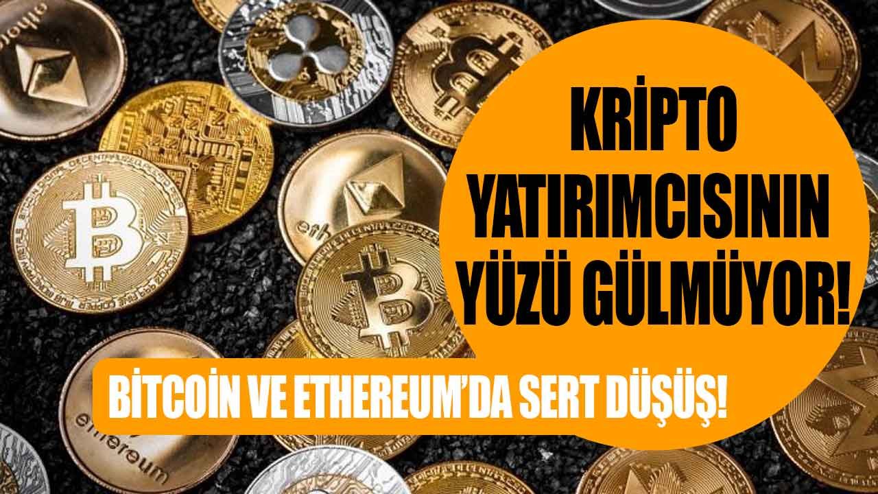 Kripto Para Piyasaları Dalgalı! Bitcoin ve Ethereum Yeniden Kritik Seviyenin Altını Gördü
