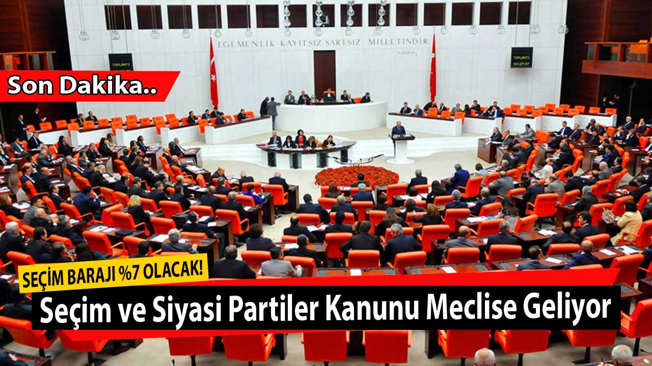 Seçim Barajı Yüzde 7 Mi Olacak? AK Parti ve MHP Uzlaştı, Seçim ve Siyasi Partiler Yasası Meclise Geliyor