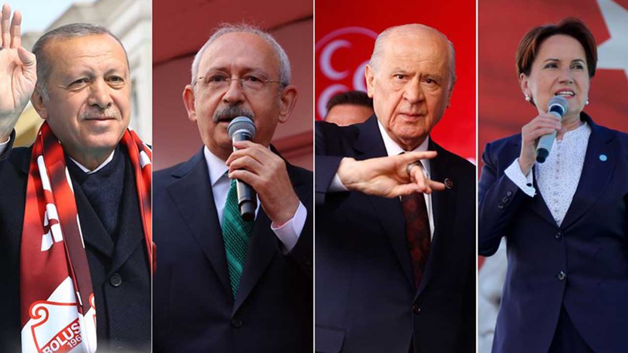 Rusya Savaşı Sonrası AK Parti'nin Oy Oranı! Erdoğan, Kılıçdaroğlu, Akşener ve Bahçeli'nin Masasında