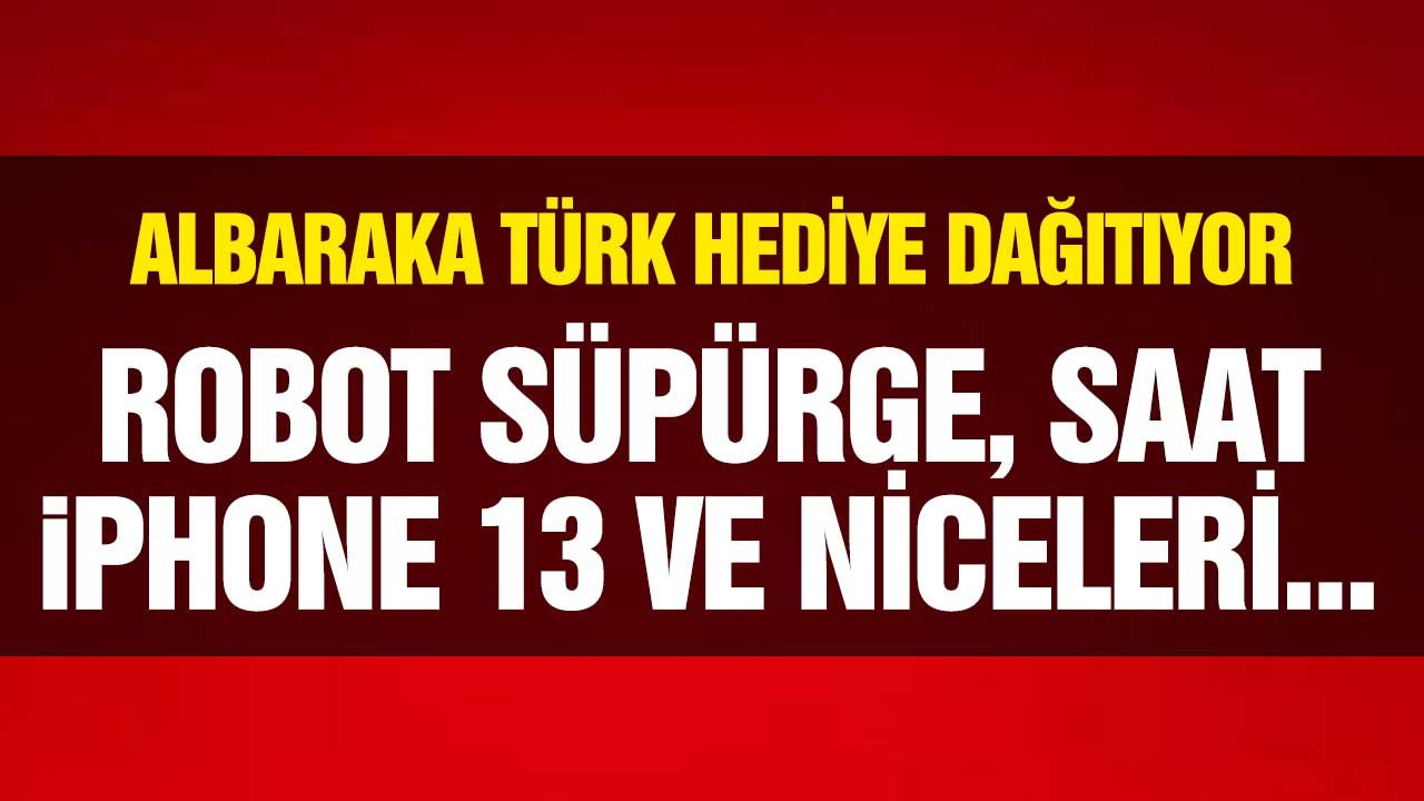 Albaraka Türk'ten Sürpriz Çekiliş Kampanyası! Akıllı Saat, Robot Süpürge ve iPhone 13 Hediye Edilecek!