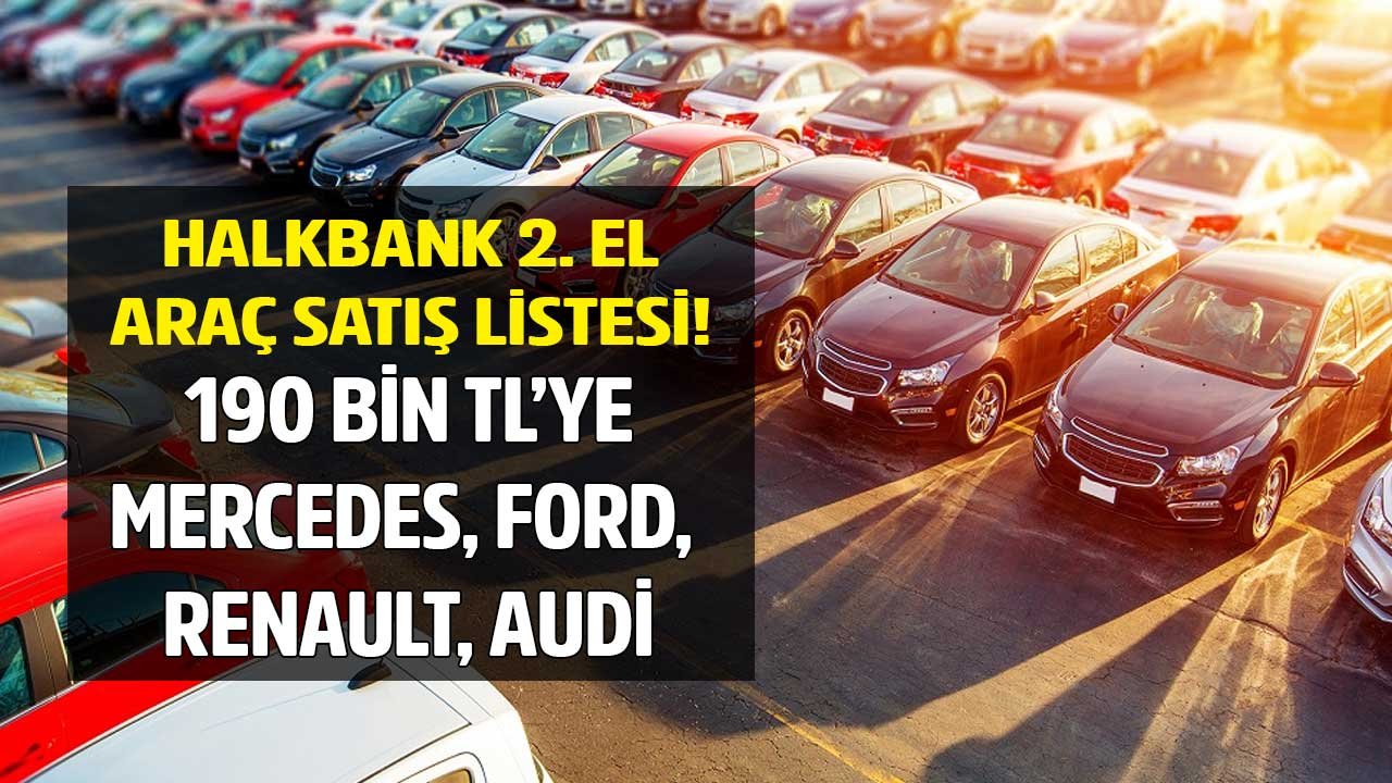 Halkbank 2. El Araç Satış Listesi: Renault Clio HB 190 Bin Liraya Kapanın Elinde Kalacak!