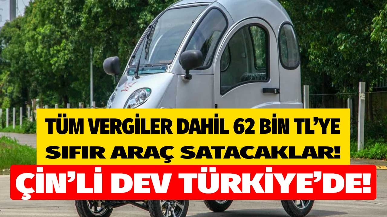 Çinli Otomobil Devi Türkiye'de! En Ucuz Sıfır Araç Fiyatı 62 Bin TL'ye Düştü, Regal K5 Long Satışa Çıktı