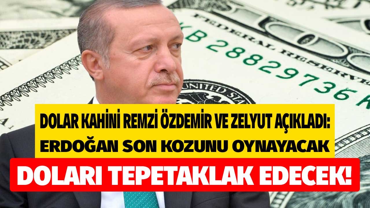 Dolar Kahini Olarak Anılan Ekonomistlerden Bomba Kur Tahmini: Erdoğan Son Kozunu Oynayacak, Doları Tepetaklak Edecek!