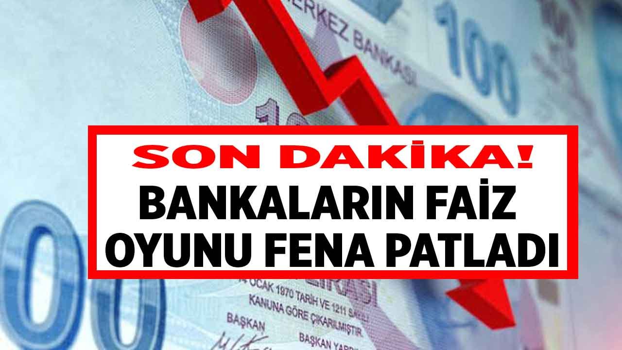 Bankalardan Vatandaşa Faiz Tuzağı: 32 Günlük Vadeli Mevduat Faizi Oranı Düşük, İhtiyaç, Taşıt Konut Faiz Oranları Yüksek