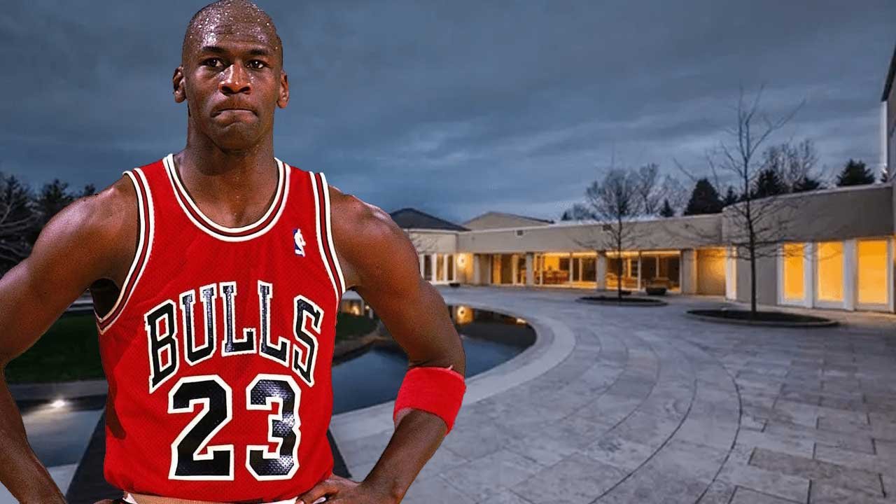 Yıllık Emlak Vergisi 100 Bin Dolar! Michael Jordan'ın 19 Banyosu, Kumarhane Salonu, Dev Akvaryumlu Saray Yavrusu Evi