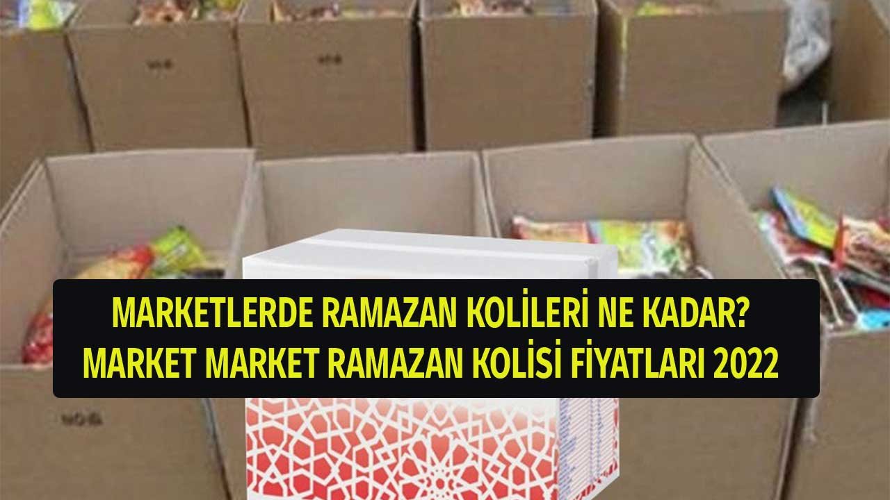 A101, ŞOK, BİM, Migros, Carrefour Ramazan Kolileri Ne Kadar, Kaç TL? Binbir Çeşit Ürünlü Ramazan Paketleri Satışa Çıktı