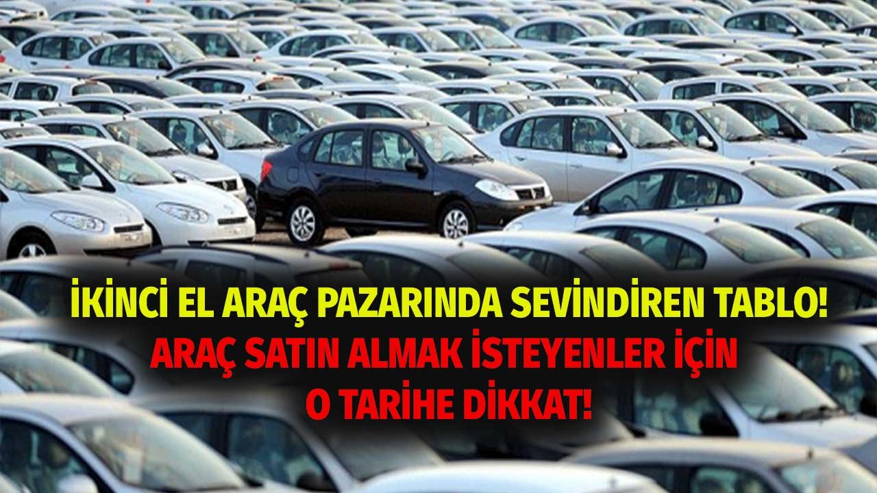 Araç Satın Almak İsteyenlere Beklenen Açıklama Geldi! Sıfır ve İkinci El İçin O Tarih İşaret Edildi