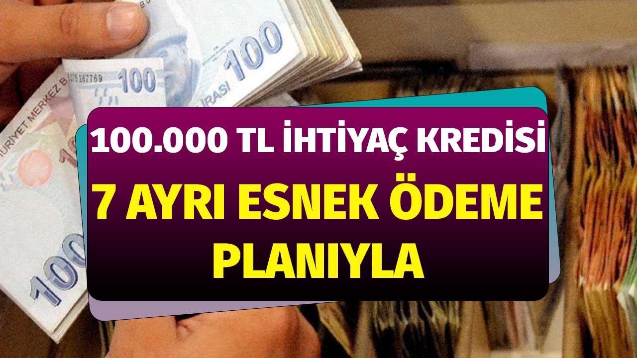 Şubeye Gitmeniz Gerekiyor! Halkbank'tan 100.000 TL İhtiyaç Kredisi Ödemelerine Esnek Plan