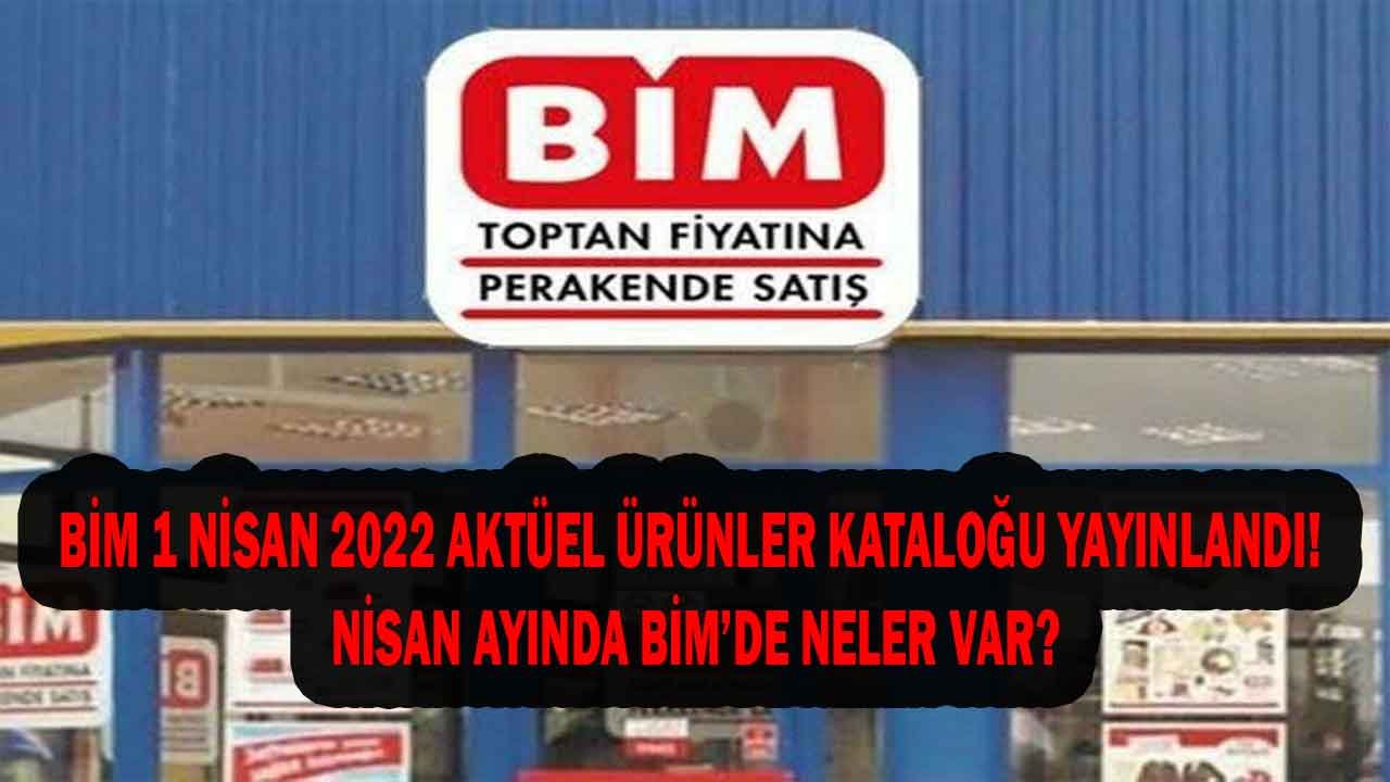 BİM 1 Nisan 2022 Kataloğu! Aktüel İndirimli Ürünler Listesi Yüzleri Güldürdü!