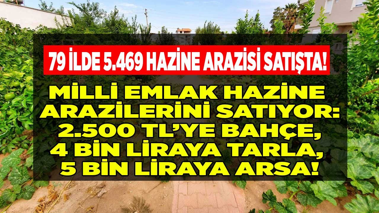 Milli Emlak Arsa Satışları Nisan 2022 İlanları Yayımlandı! 35 İlde Satılık Hazine Arazileri Listesi, Metrekare Fiyatları