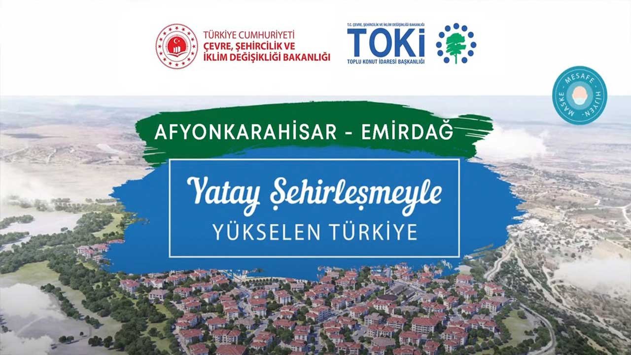 TOKİ Afyonkarahisar Emirdağ Kura Sonuçları Açıklandı! Emirdağ TOKİ 2+1 3+1 İsim Listesi