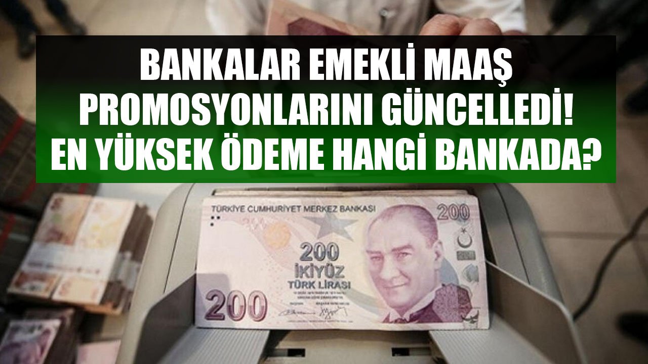 Emekli Maaş Promosyonlarına Güncelleme Mart 2022! Hangi Banka Emeklilere Kaç TL Promosyon Ödemesi Yapıyor?