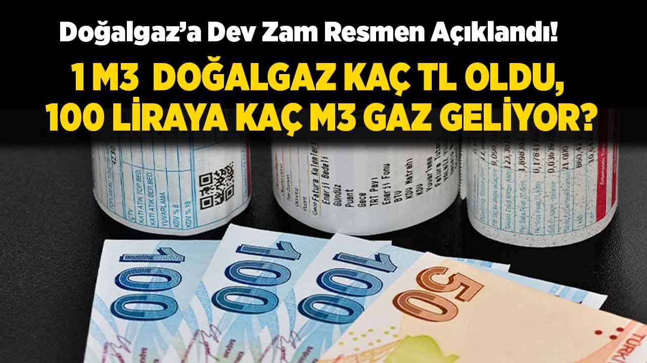 Doğalgaza Kombiyi Kapattıracak Zam! Nisan 2022 Doğalgaz Fiyatları 1 Metreküp Kaç TL, 100 TL ye Kaç M3 Alınır?