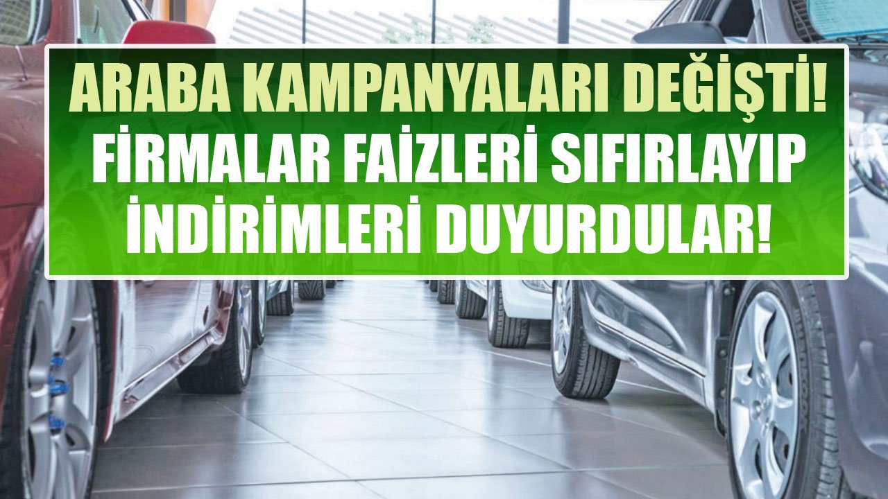 Nisan 2022 Araba Kampanyaları Belli Oldu! Hyundai, Opel, Peugeot Faizleri Sıfırlayıp İndirim Duyuruları Yaptılar!