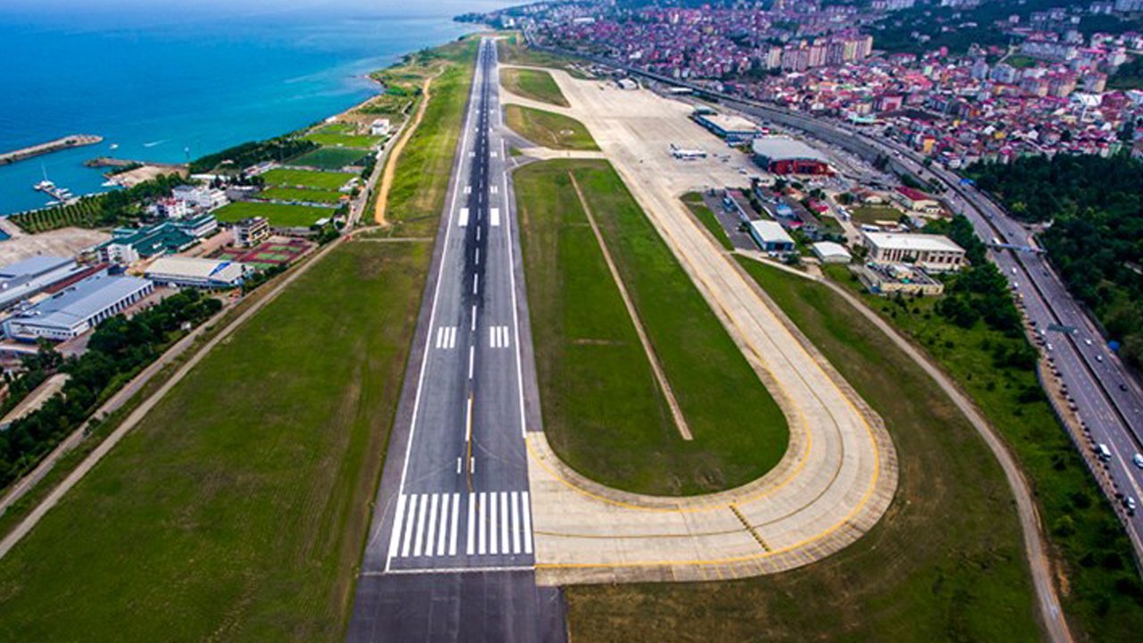 Trabzon Yeni Havalimanı'na Kavuşuyor! Deniz Dolgusu Üzerine Yapılacak Trabzon Havalimanı Ne Zaman Açılacak?