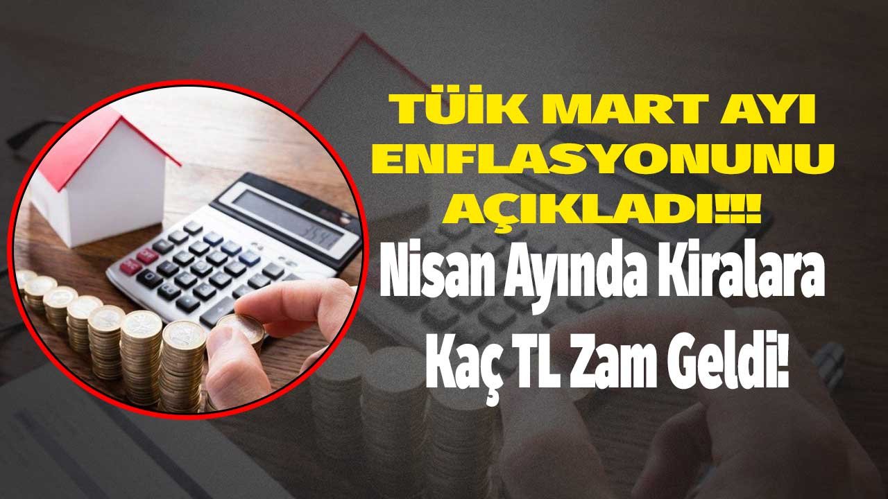 SON DAKİKA: TÜİK TEFE TÜFE Mart Ayı Enflasyonu ve Nisan 2022 Resmi Kira Artış Zam Oranı Açıklandı!