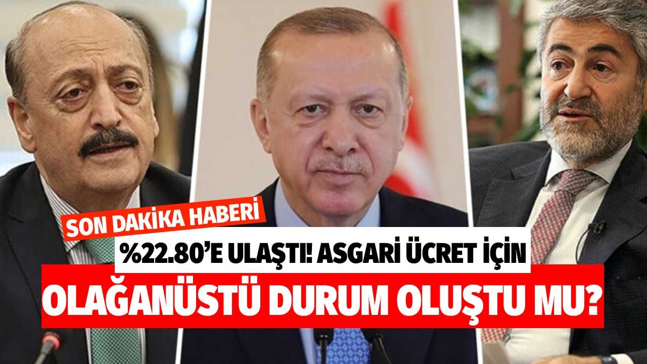 Yüzde 22.80'e Ulaştı! Asgari Ücrete Ara Zam için Olağanüstü Durum Oluşuyor Mu?