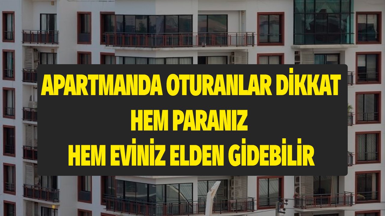 Apartmanda Gürültü Yapanlar Yandı! Hem Paranızdan Hem Evinizden Olabilirsiniz