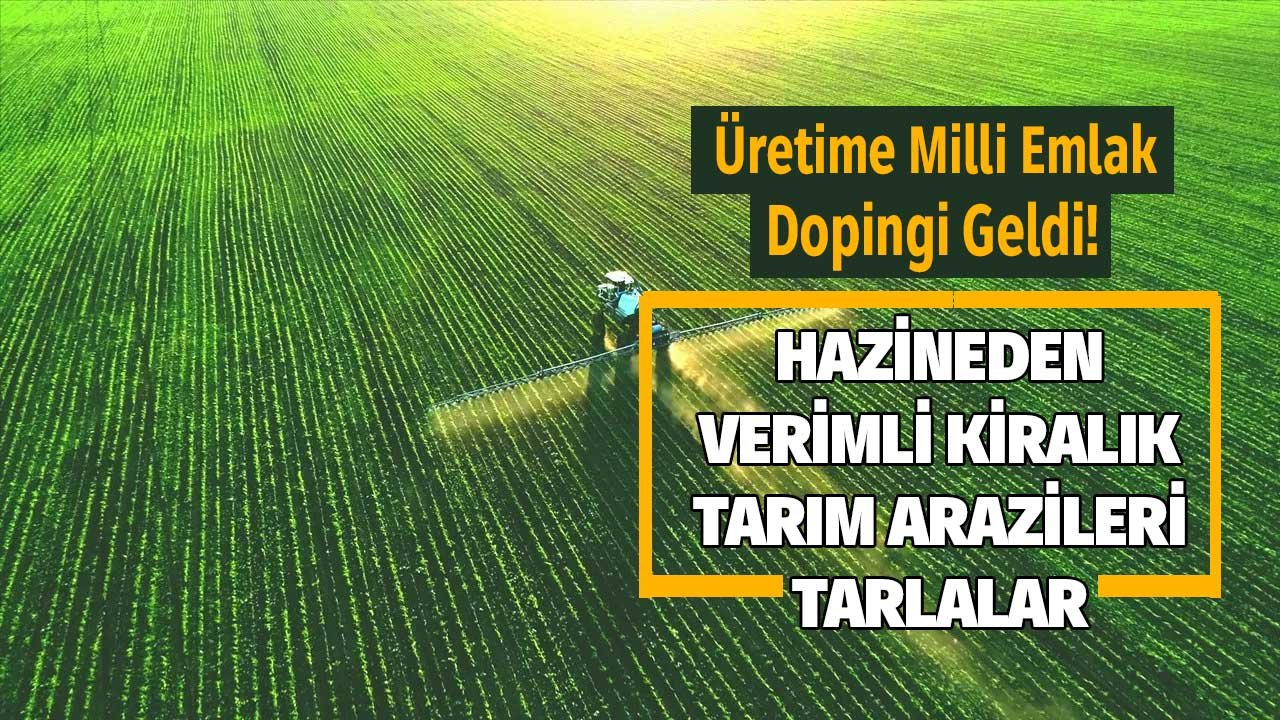 Üretime Milli Emlak Dopingi! Fiyatları Düşürecek Yeni Hamle Tarım Arazileri Aylık 1.000 Taksitle Kiraya Verilecek