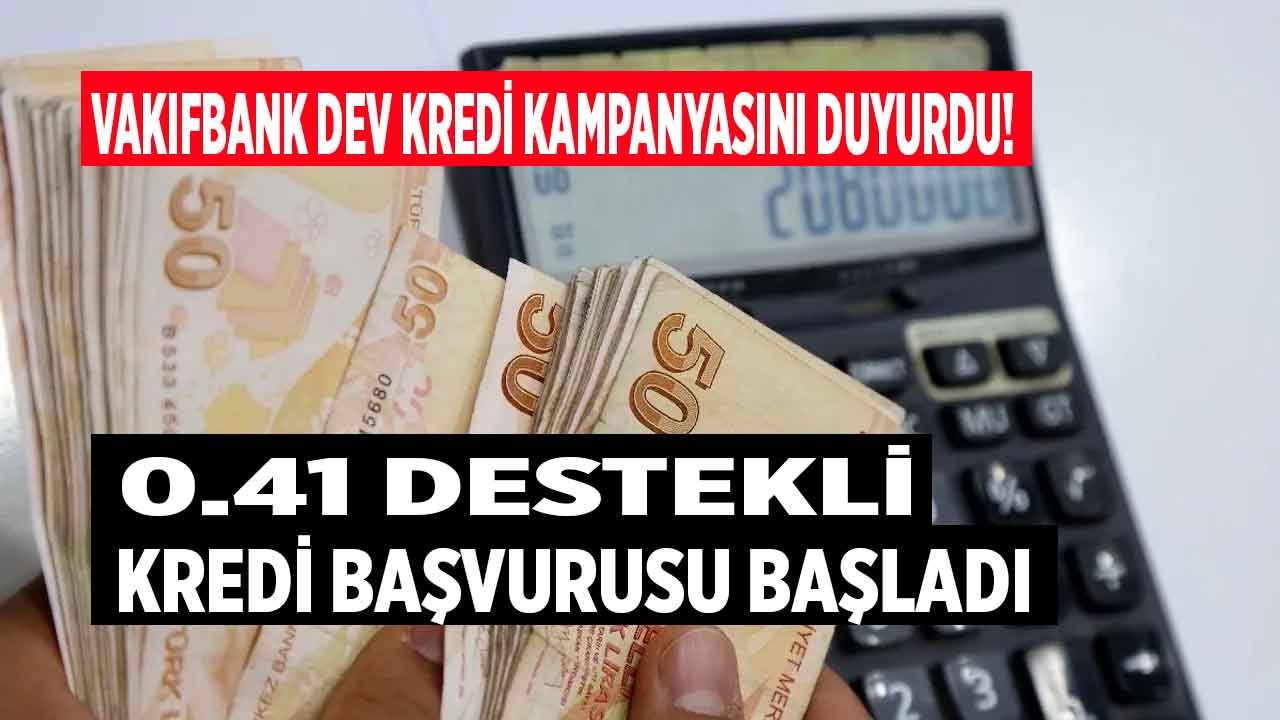 Bu Oran Herkesi Ev Sahibi Yapar! 0.41 Destekli Konut Kredisi Kampanyası Patladı, Başvurular Başladı