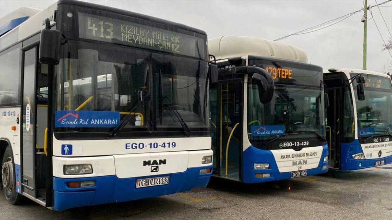 Ankara'da 134 Halk Otobüsü Çalışmama Kararı Aldı! Hangi Hattaki Otobüsler Çalışmıyor? EGO'dan Açıklama