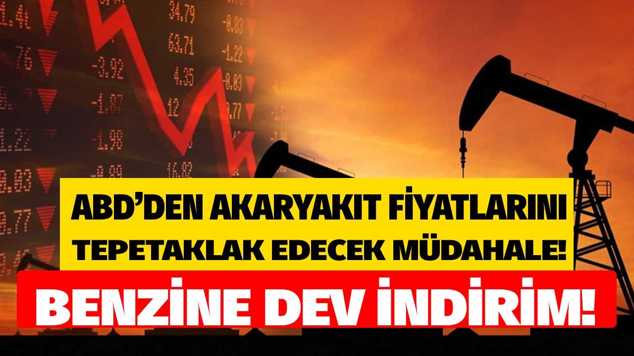 ABD'de Enflasyon Uçtu Benzine Zorunlu İndirim Geldi! Motorin, Benzin Fiyatları İçin Tepetaklak Edecek Müdahale Açıklandı