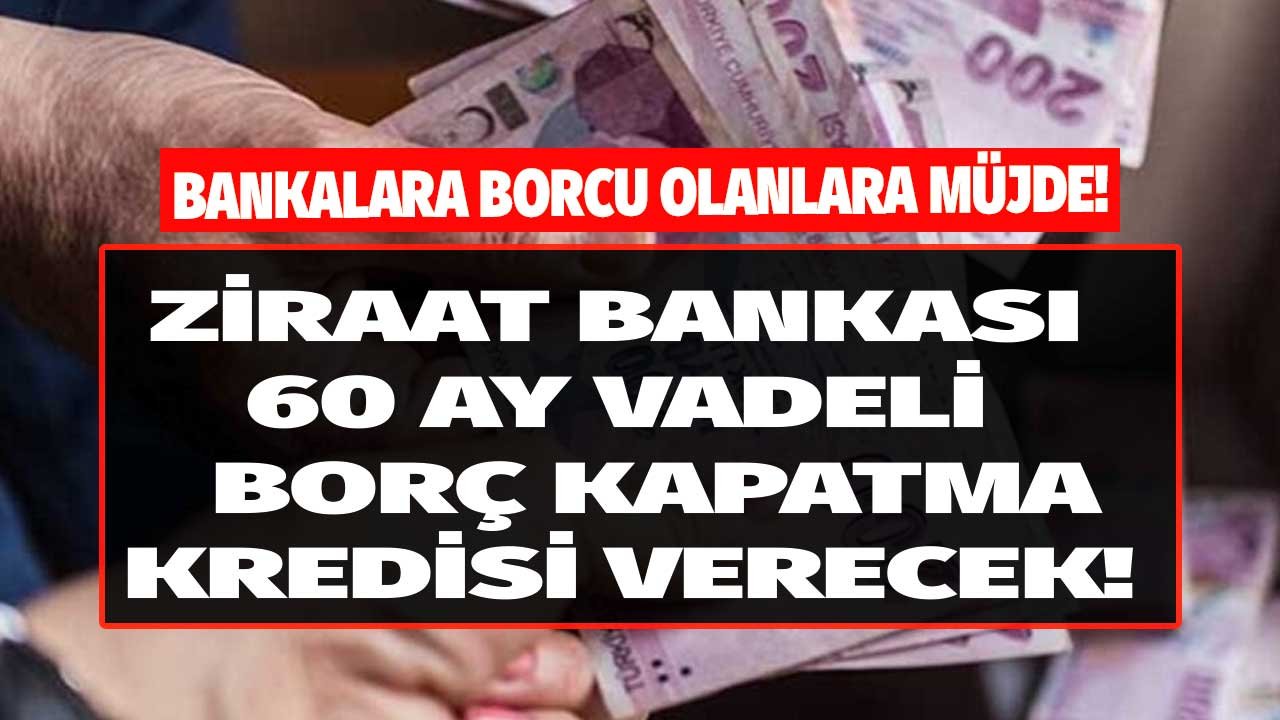 Ziraat Bankası 60 Ay Vadeli Borç Kapatma Kredisi Kampanyası! Bankalara Kredi, Kart Borcu Olan Çiftçilere Müjde