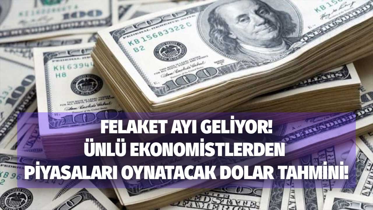 Felaket Ayı Yaklaşıyor! Tahminlerinde Yanılmayan İki Ekonomist Mayıs Ayında Dolar Ne Olur Açıkladı!