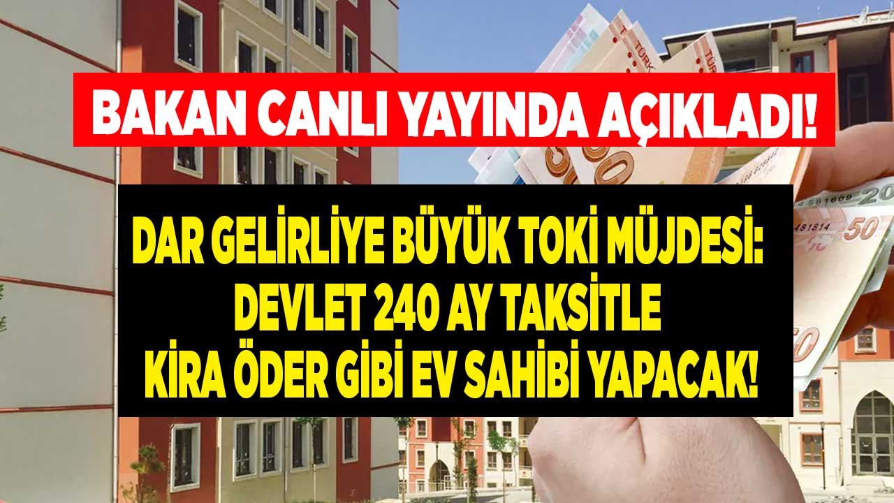 TOKİ Ucuza Satacak, Ziraat Bankası Kredi Verecek! 240 Ay Vadeli 0.49 Faizle Kredi Destekli 100 Bin Sosyal Konut Geliyor