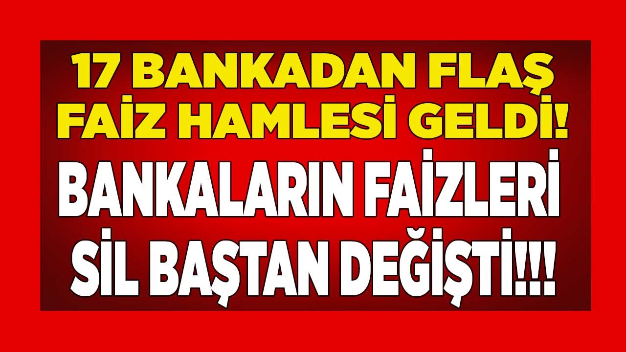 Bankalar İsyan Bayrağı Çekti, Merkez Bankası Öncesi Flaş Faiz Kararı Geldi! Kredi ve Mevduat Faizleri Alaşağı Edildi