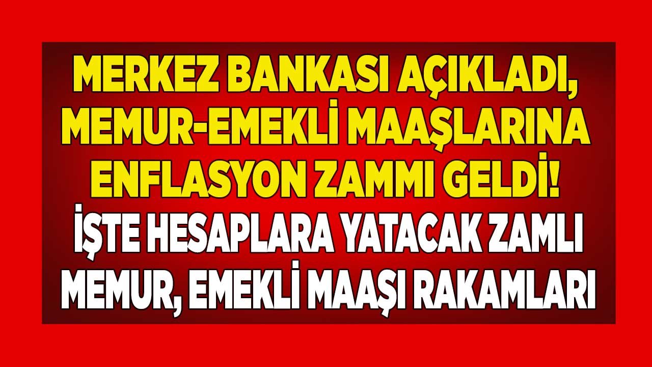 Enflasyonda Hesap Şaştı, Emekli ve Memurlara Enflasyon Farkı Zammı Katlandı! Temmuz 2022 Memur Zam Oranı Tahmini