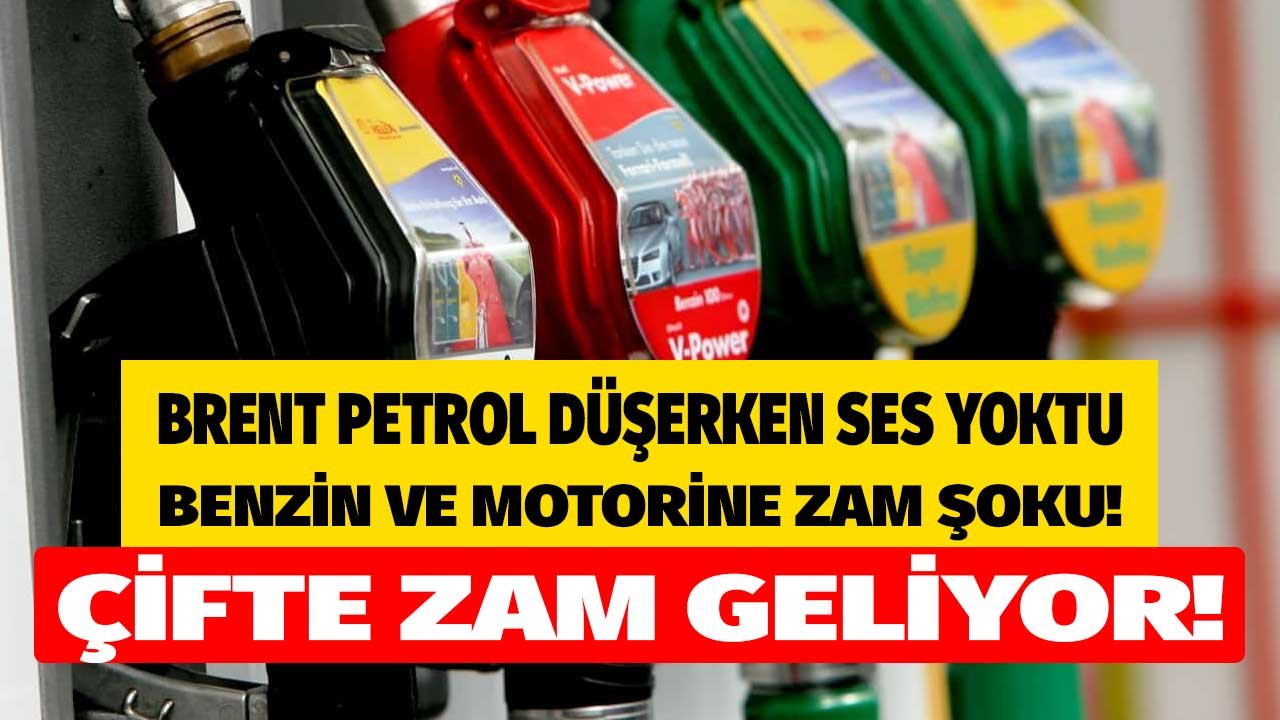 Brent Petrol Düşerken Yapılmayan İndirim Yükselişte Anında Zamma Dönüştü! Benzin ve Motorine Çifte Zam Şoku