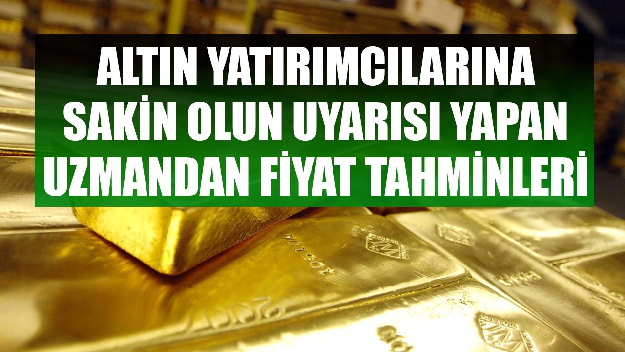 Altın Borcu Olanlara, Yatırım Yapacaklara Sakin Olun Uyarısı Yapan İslam Memiş'ten Ons Ve Gram Altın Fiyat Tahminleri!