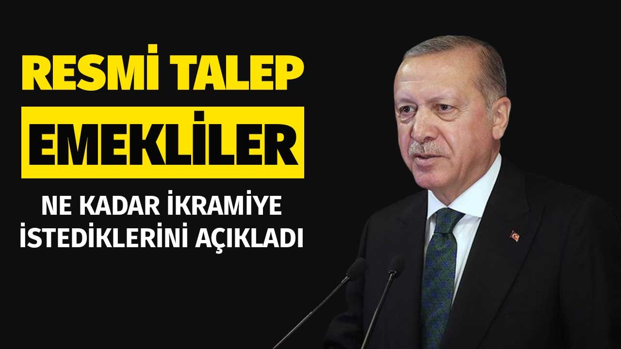 Resmi talep yapıldı! Bayram öncesi emekliler ne kadar ikramiye istediklerini açıkladılar