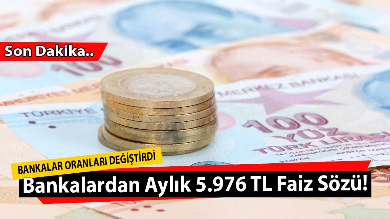 Parasını Bankaya Yatırıp 32 Gün Bekleyene 5.976 TL Vadeli Mevduat Faizi Getirisi!