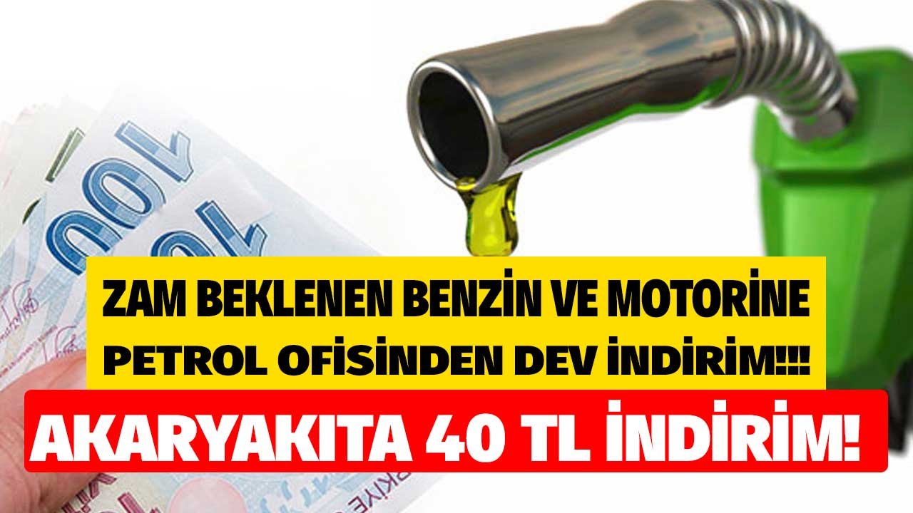 Petrol Ofisi Kampanyayı Patlattı: LPG Otogaz, Benzin ve Motorin Alanlara 40 TL İndirim Açıklandı!