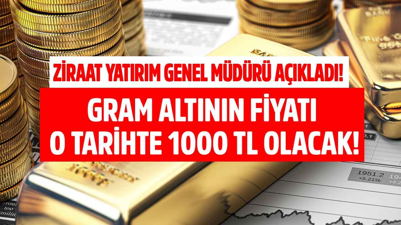 Ekonomistlerin Altın Tahminleri Değişti! 5 Kurum Tahmin Etti: Gram Altın 1000 Lira Olur Mu?