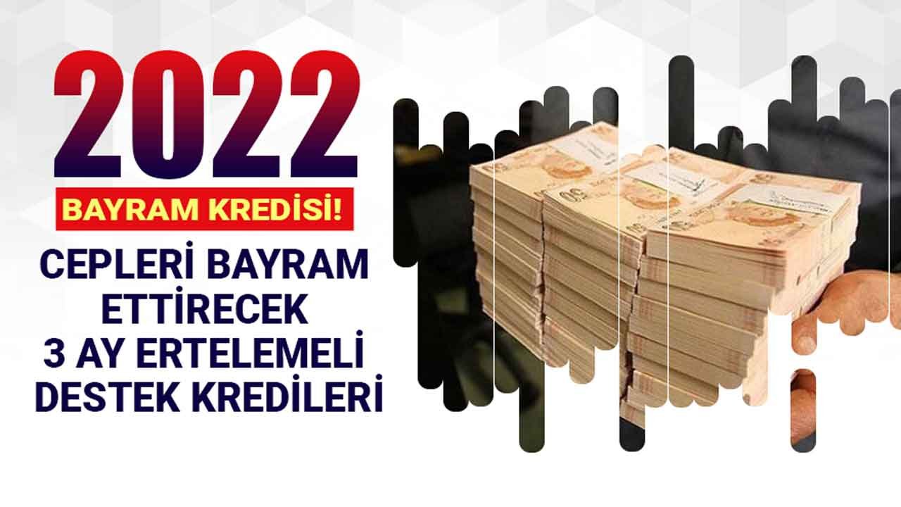 Ceplerde Çifte Bayram Ettirecek Şeker Tadında İhtiyaç Kredisi Kampanyaları! Akbank, Garanti, Yapı Kredi, Vakıfbank