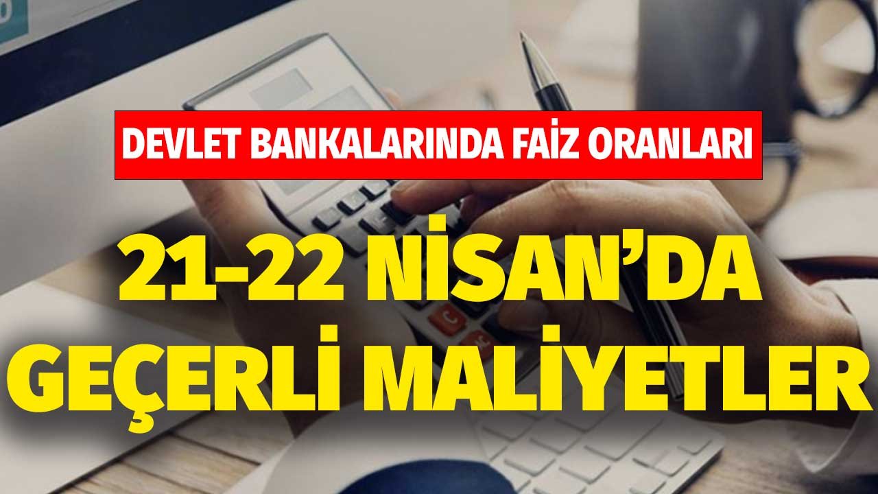 Devlet bankaları kredi faizleri! 120 ay vadeli konut, 48 ay vadeli taşıt, 36 ay vadeli ihtiyaç kredisi