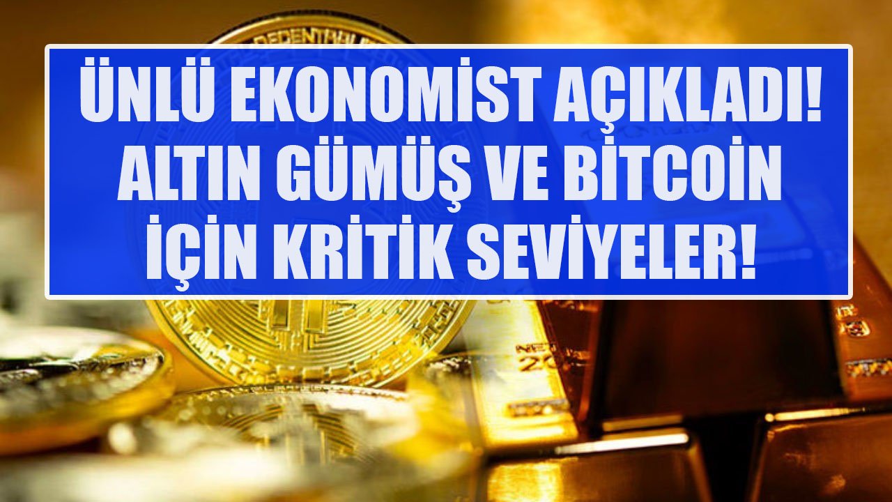 Altın, Gümüş Ve Bitcoin İçin Kritik Seviyeler Neler, Ralli İhtimali Var Mı? Ekonomist Ali Ağaoğlu'ndan Çarpıcı Tahminler